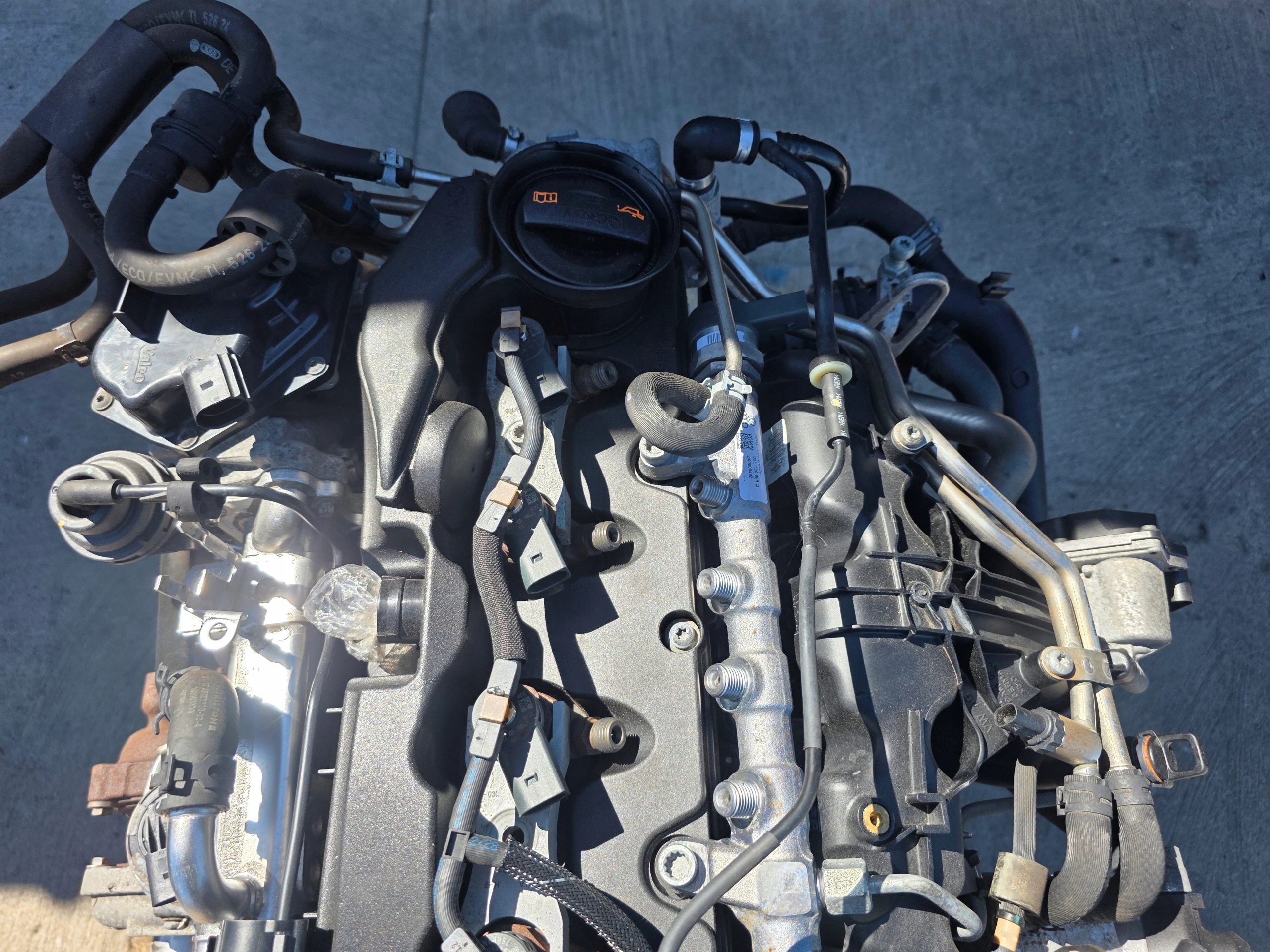 engine complete AUDI A5 8T A4 B8 Q5 SEAT 2.0 TDI CJC CJCB original *2 !!!
