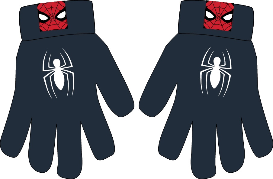 Detské päťprstové rukavice SPIDERMAN