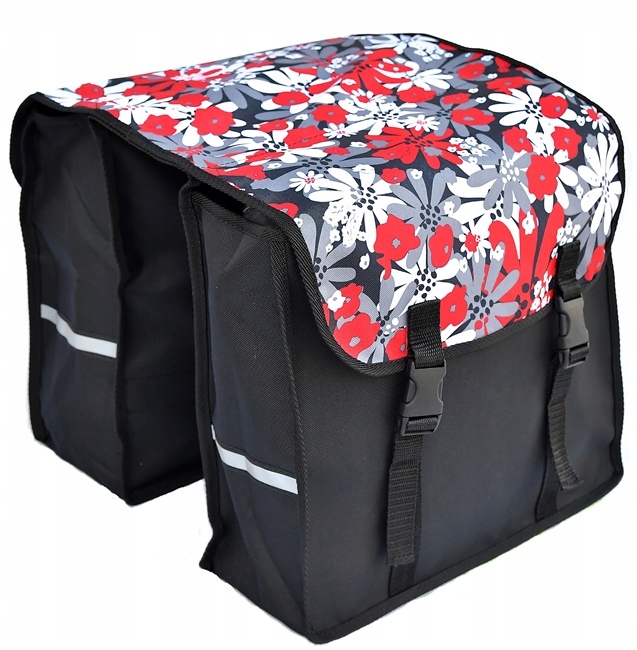 Torba Na Bagażnik Rowerowy, Sakwa Rowerowa 2x15L