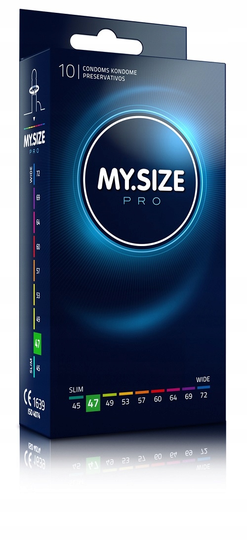 

My.size Pro Condoms prezerwatywy 47mm 10szt