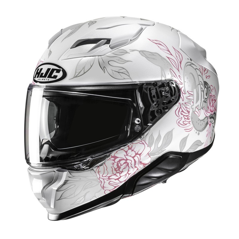Helma Hjc F71 Eliz White/Pink veľ.XS+ Darčeky!