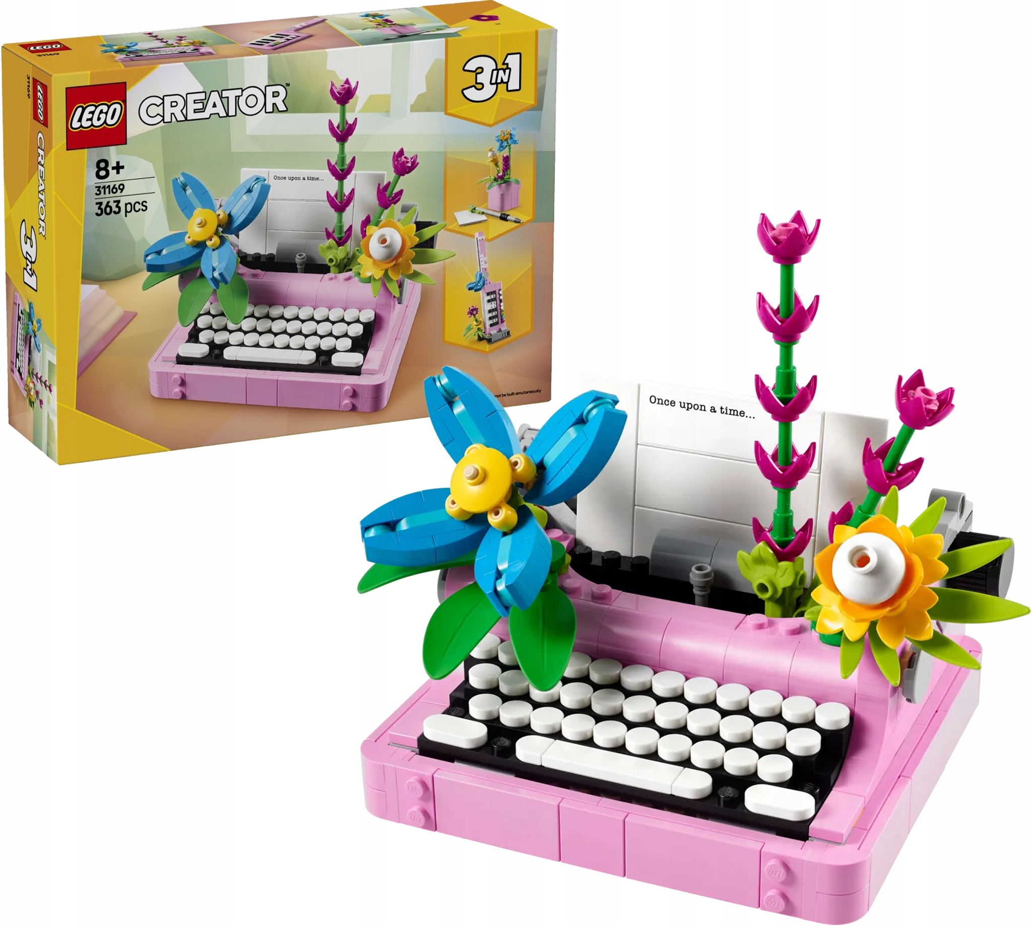 Lego Creator Psaní stroje s květinami 31169