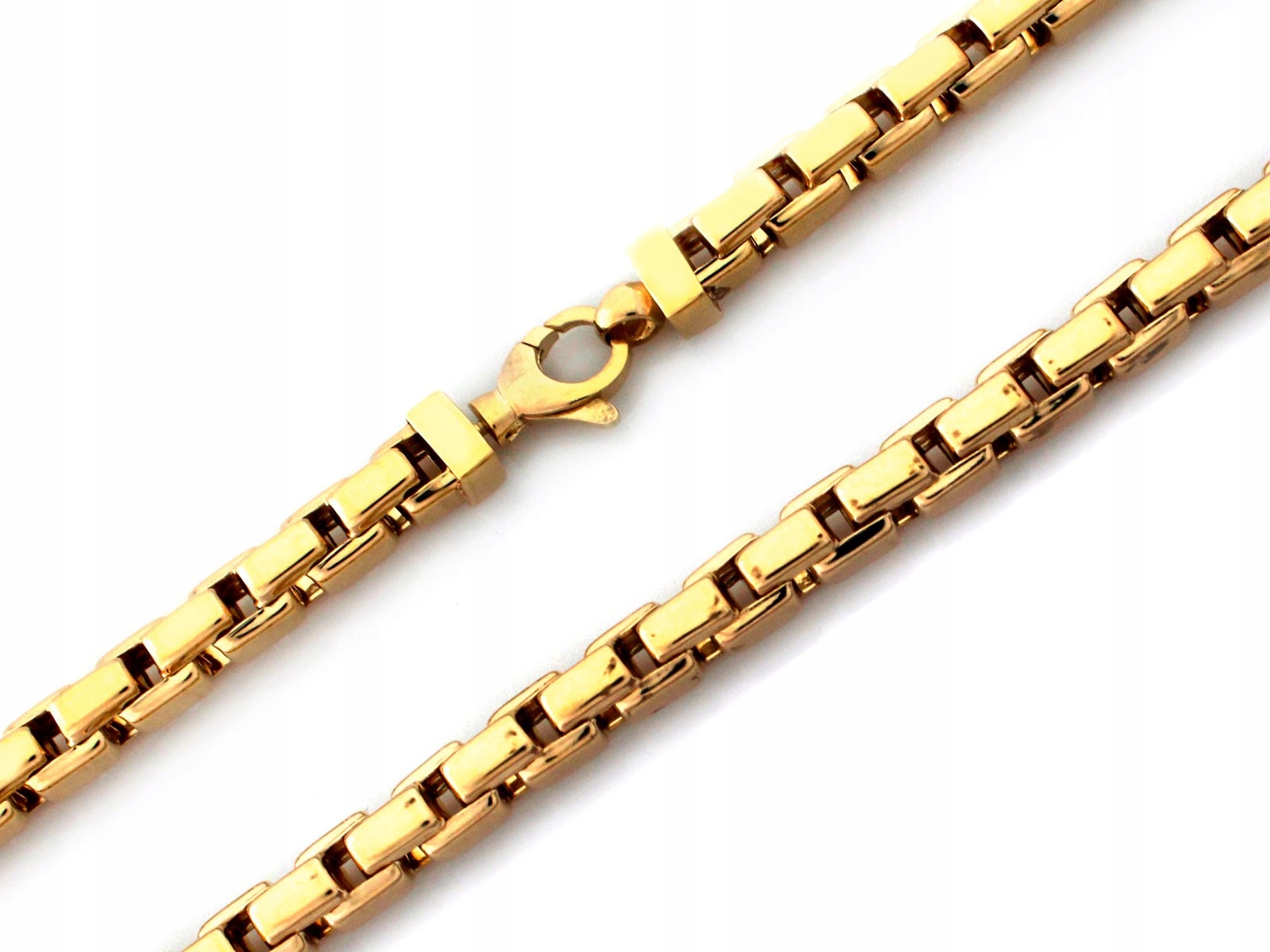 Dámský řetěz kostka 585 14k Žluté zlato 26.38g efektní jako dárek