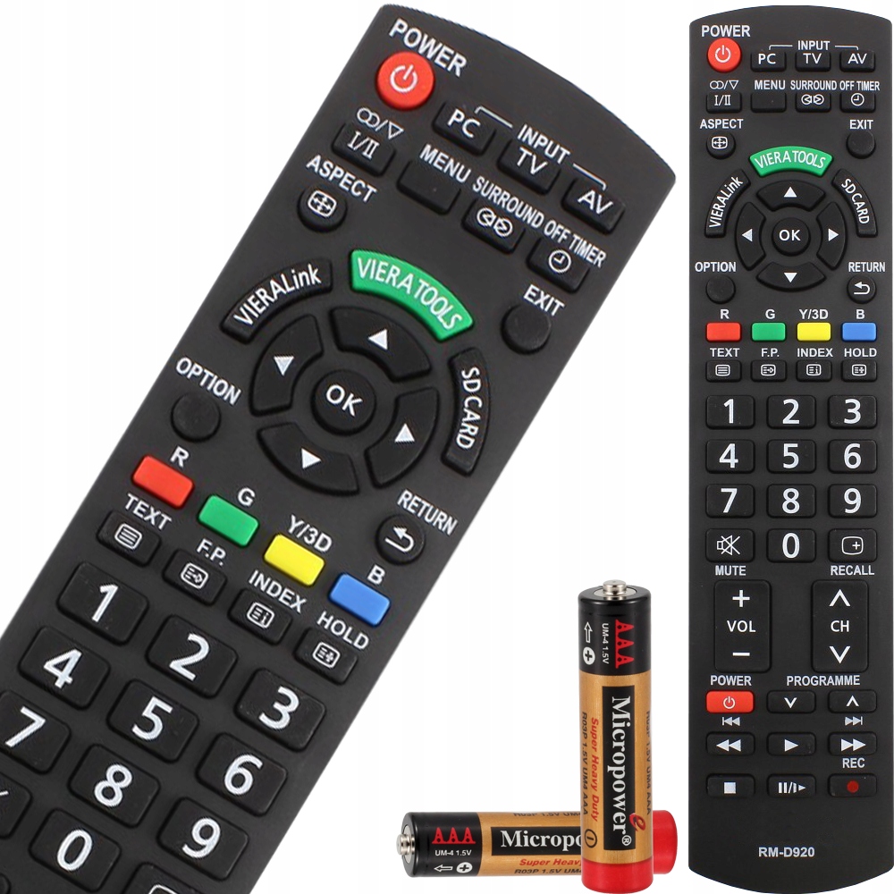 

Pilot Do Tv Telewizora Panasonic Viera Uniwersalny