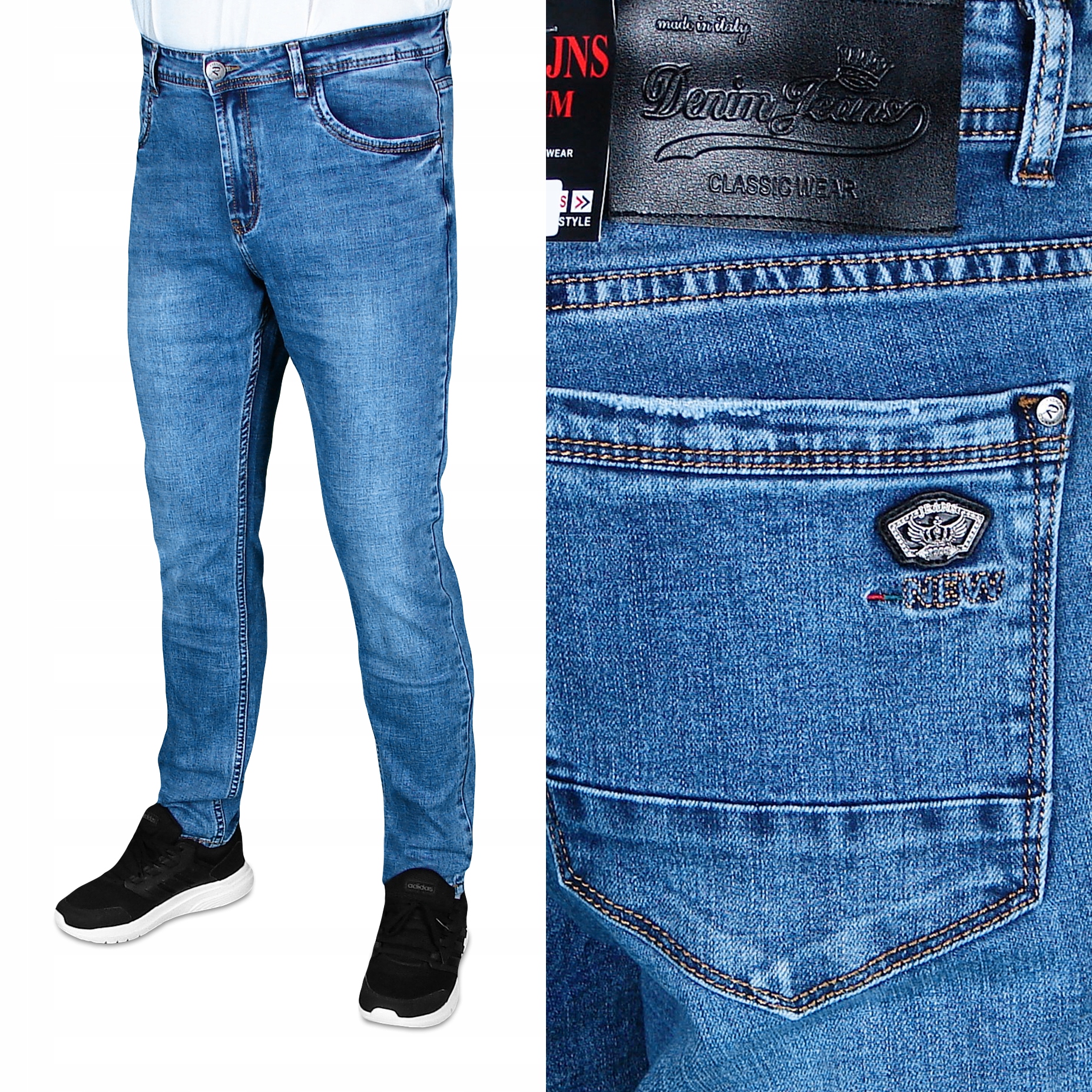 

Spodnie Męskie Jeans Avie Denim W32 L32 88-90 cm