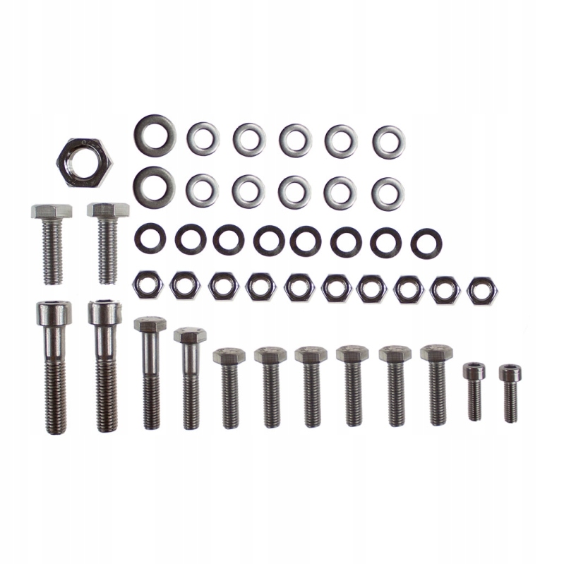 Śruby na cały motocykl MZ ETZ251 ETZ 251 nierdzewne, jak oryginalne, PL HQ Dopasowanie do pojazdu produkt dedykowany