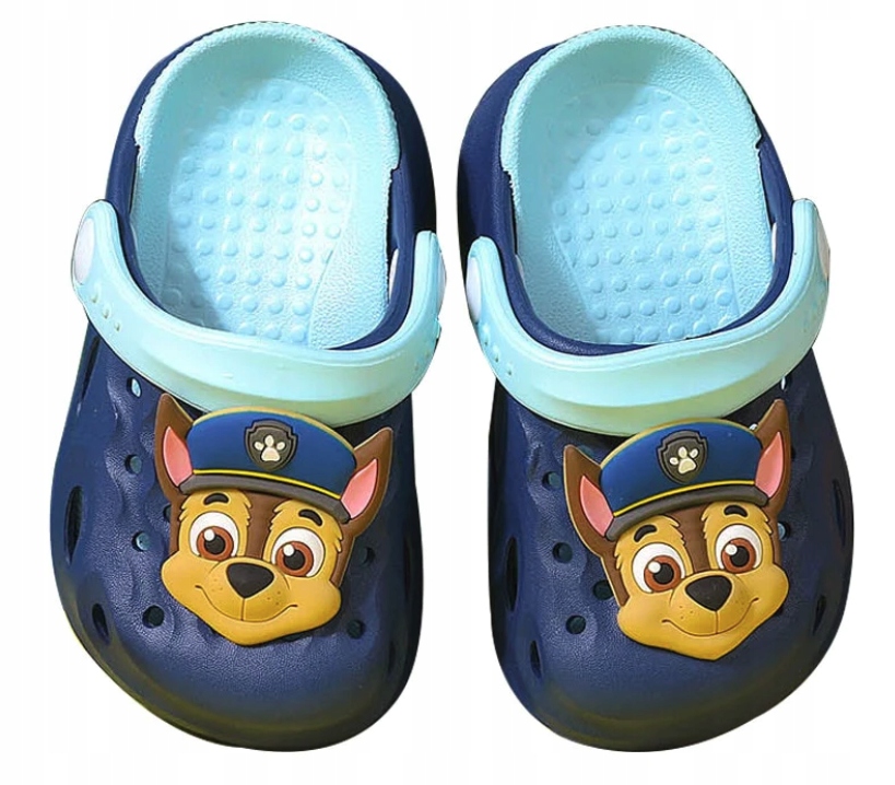 KLAPKI KAPCIE DZIECIĘCE BUTY SANDAŁKI PSI PATROL ROCKY 23-25