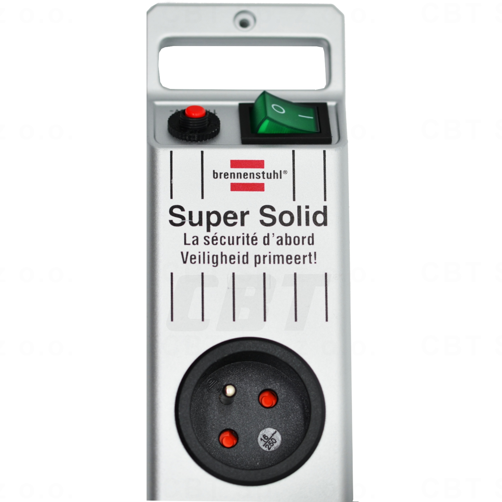 LISTWA ELEKTRYCZNA 8 GNIAZDOWA PRZEDŁUŻACZ ZASILAJĄCY KABEL 2,5 BEZPIECZNIK Typ listwowy