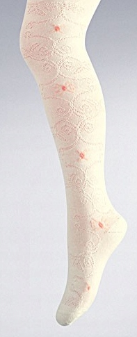 

Rajstopki niemowl. Rewon żakard rozm 80-86 ecru