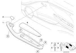 Подлокотник передний, правый bmw e46 51418244538