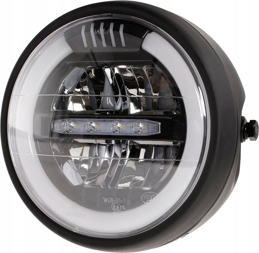 

Reflektor Lampa Przód Led Motocykl Motorower Metal
