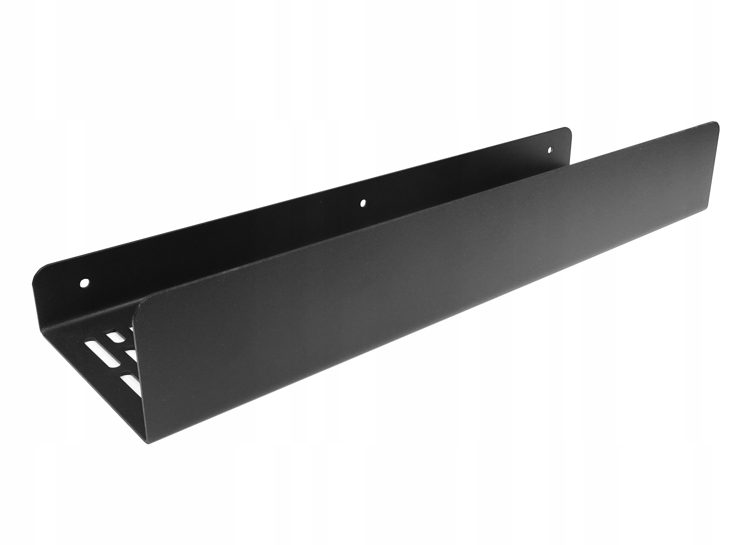 

Półka łazienkowa wisząca prysznic 41cm Czarna Loft