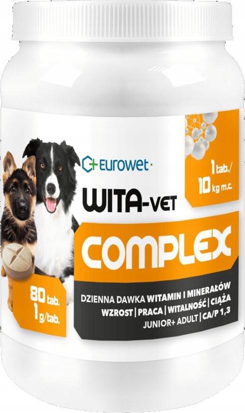 Levně Eurowet Eurowet Wita-Vet Junior +Aldut 400tab