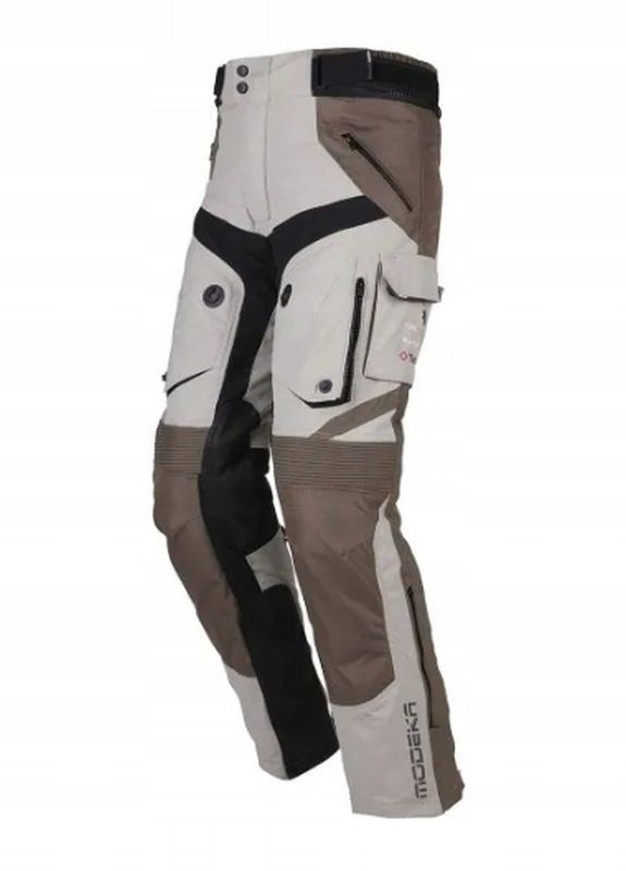 Modeka Nohavice Panamericana II Piesková Farba-khaki Veľkosť 3XL (XXXL)