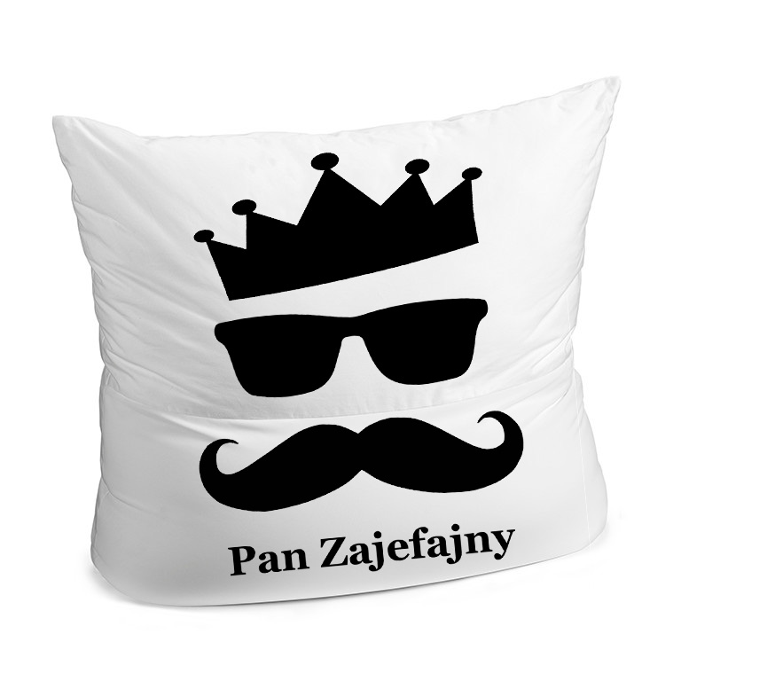 

Poduszka Pan Zajefajny Dzień Chłopaka taty dziecka