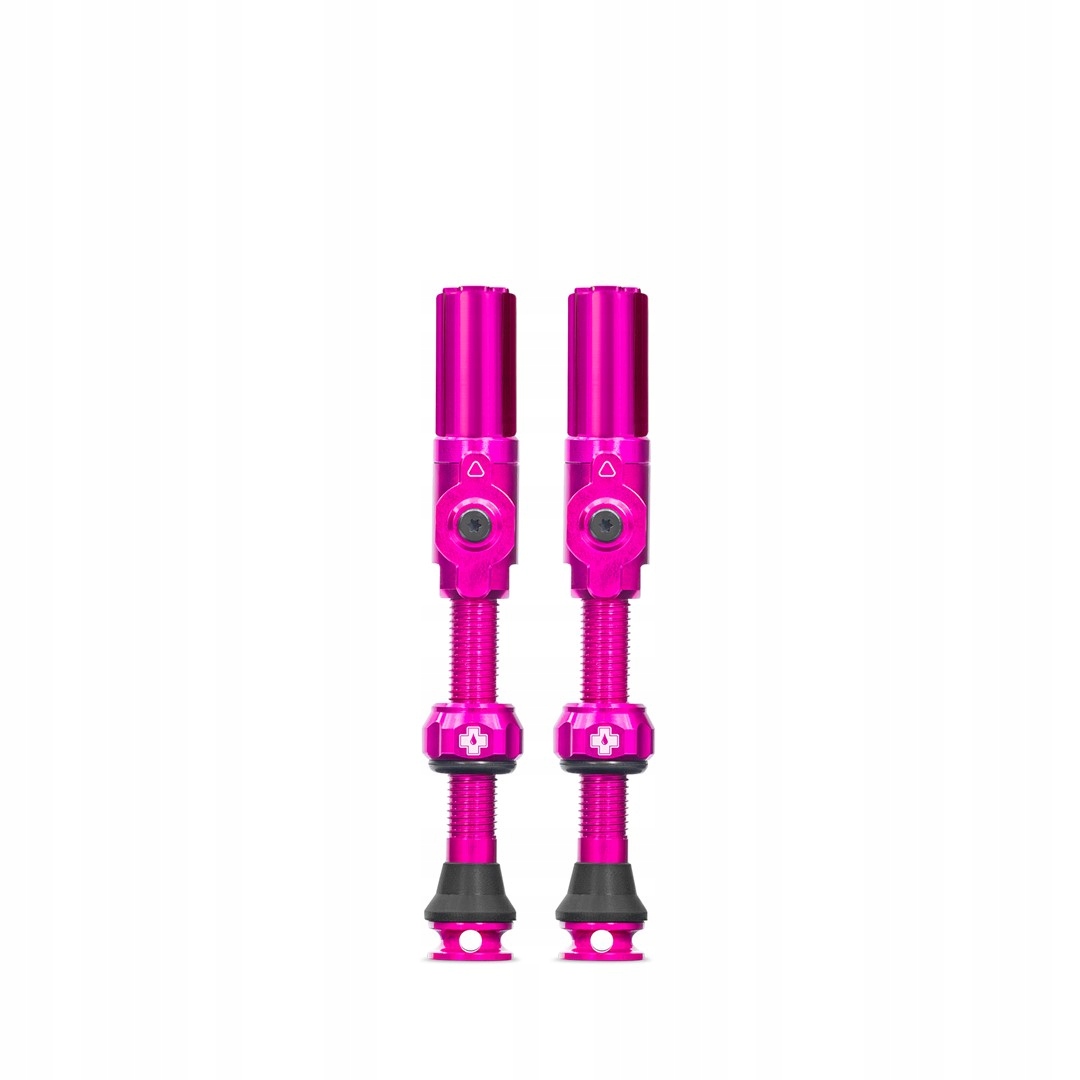 Muc-off Big Bore Hybrid Schrader 45 mm Pink – Bezjádrové ventily bez použití trubek