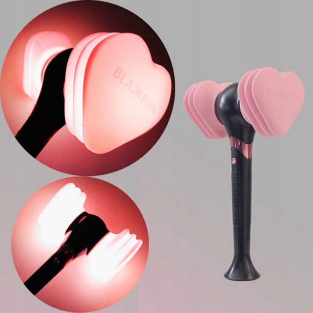 ŚWIECĄCY MŁOTEK BLACKPINK LIGHT STICK KPOP GLOW Marka inna