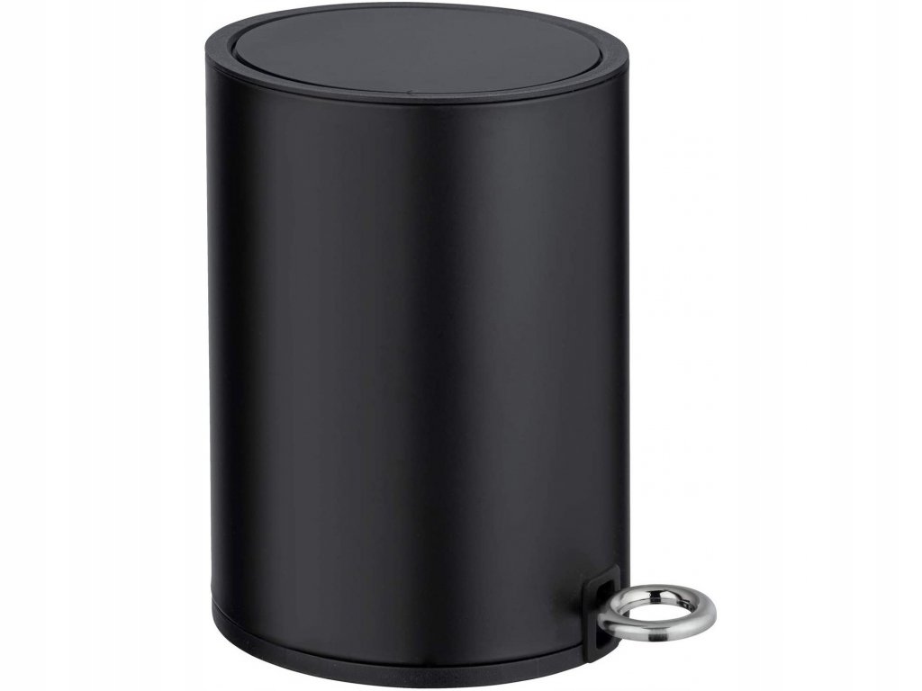 Odpadkový koš do koupelny, Monza, černý, Wenko