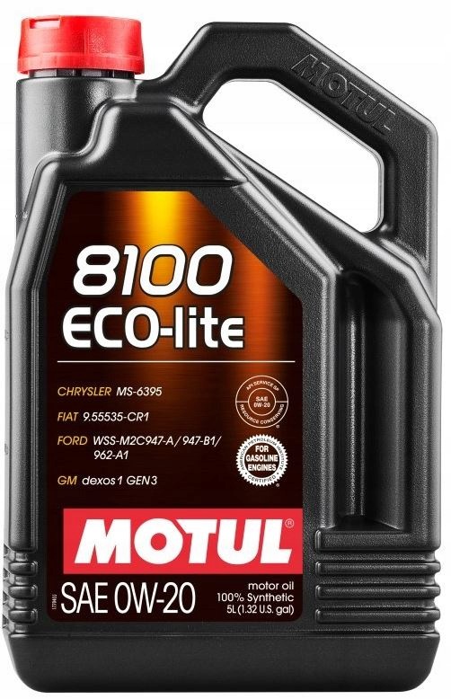 Motul 8100 0w20 Eco-lite 5L