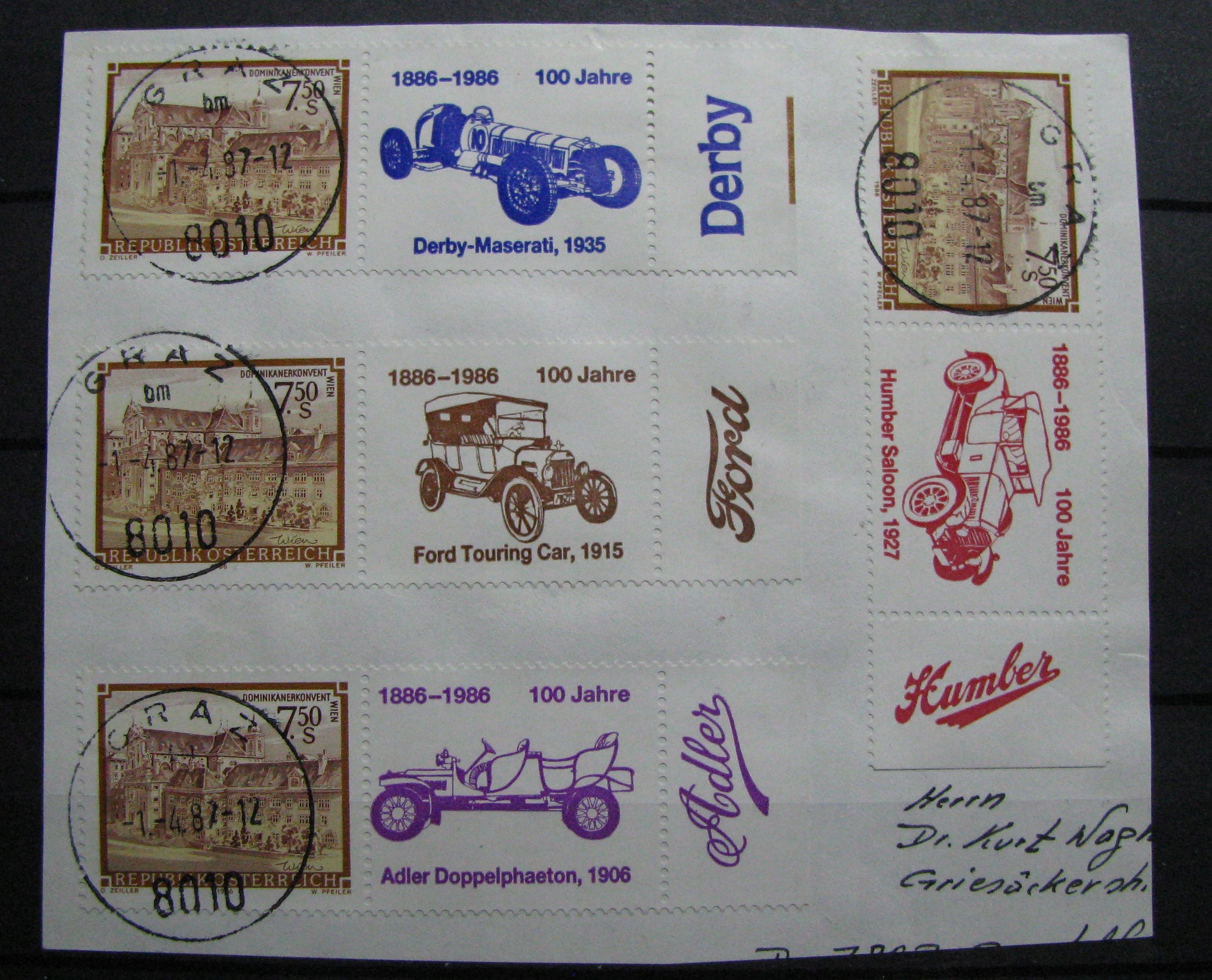 AUSTRIA - Mi 1863 z nadrukiem