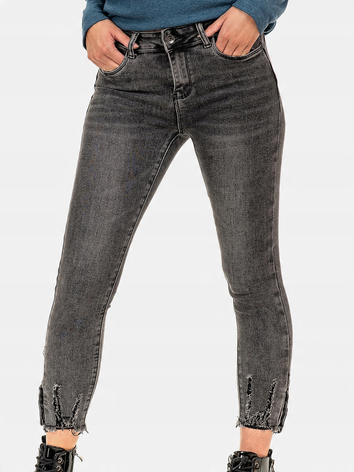 

Spodnie Jeansy Jeansowe Modelujące Push Up 27