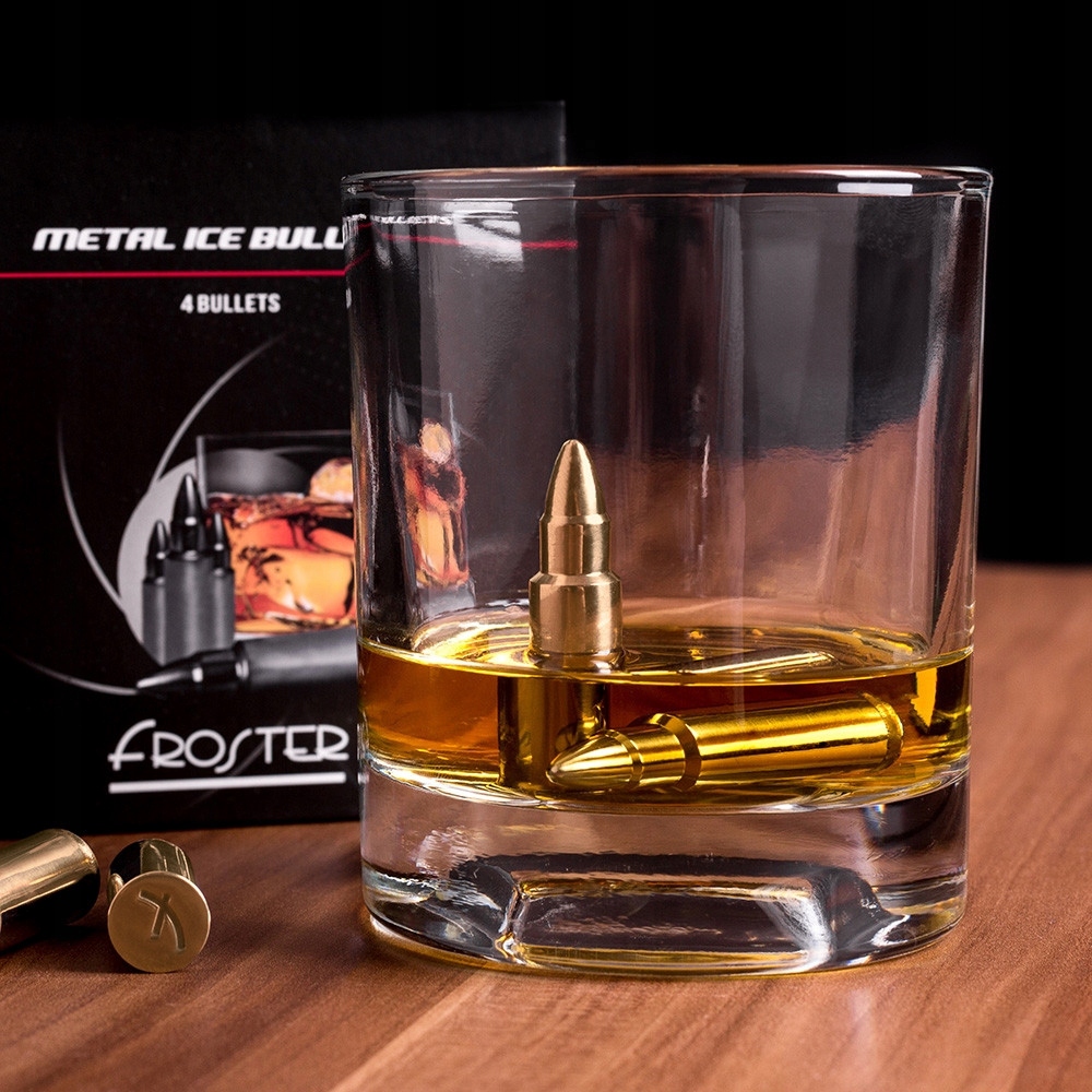 Metalowe Pociski do Drinków - Złote Kod producenta GAD02743