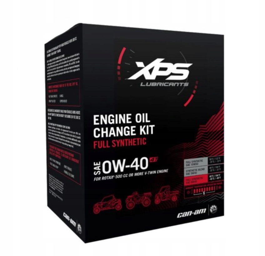 Sada filter Olej Xps 0W-40 Can-Am Renegade Outlander 500 800 1000 9779406