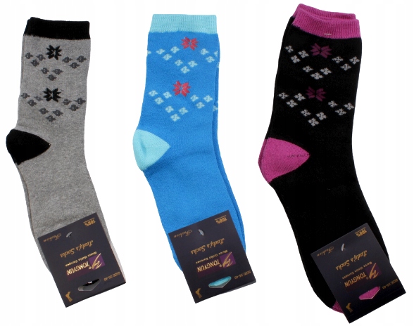 

Skarpetki Grube Damskie 90% Bawełna 35-40 x3