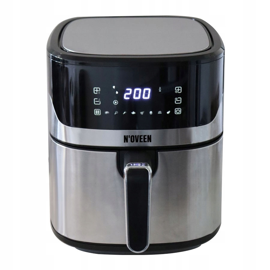 Beztuková fritéza Noveen AF550 Air Fryer výkonná 1600 W 6,5 l