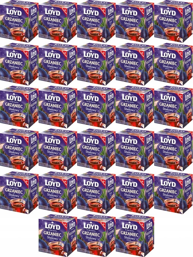 Zimowa Rozgrzewająca Herbata Grzaniec Śliwkowy Palony Loyd x28