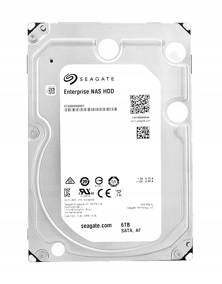 Pevný Disk Seagate ST6000VN0001 3,5" Sata