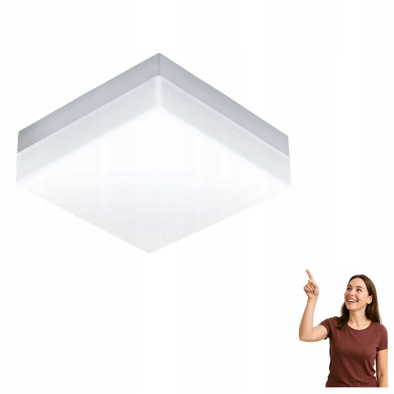 Vonkajšia stropná a nástenná Led lampa 8,2 W Sonella 94871 Eglo