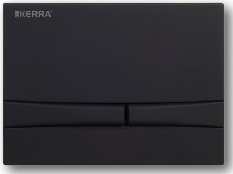 

Przycisk dwudzielny Adriatic czarny (slim)