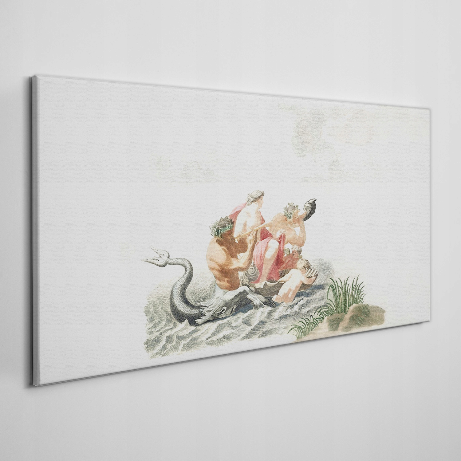 

Obraz ścienny na płótnie Morze człowiek 120x60 cm