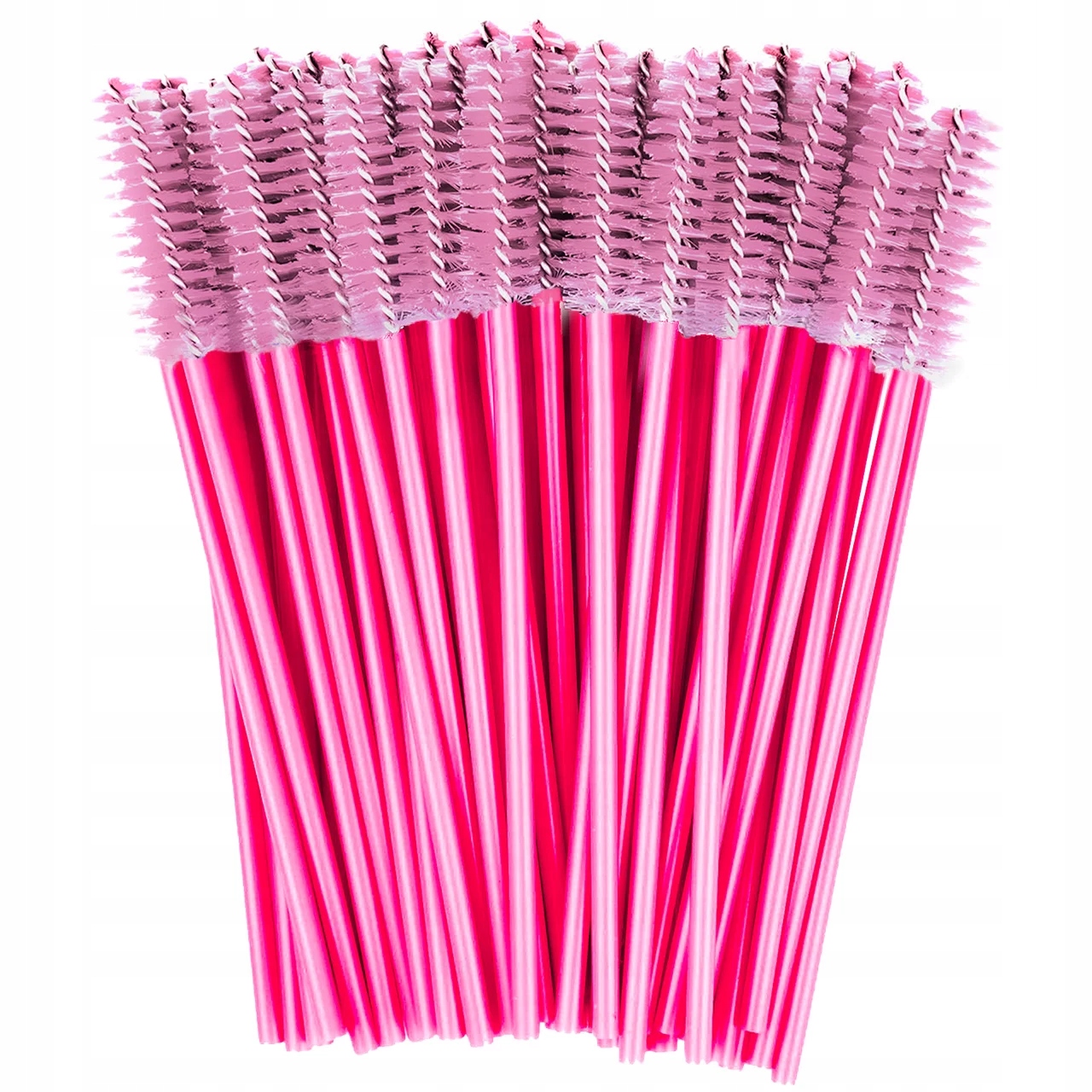 SZCZOTECZKI DO RZĘS CLAVIER CIEMNORÓŻOWE 50SZT Rodzaj szczoteczki