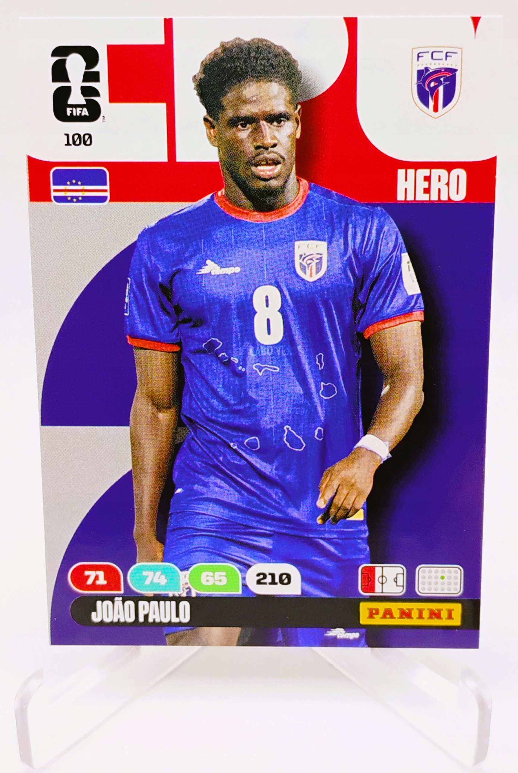 Panini World Cup 2026 Core Hero 100 Joao Paulo Republika Przylądka