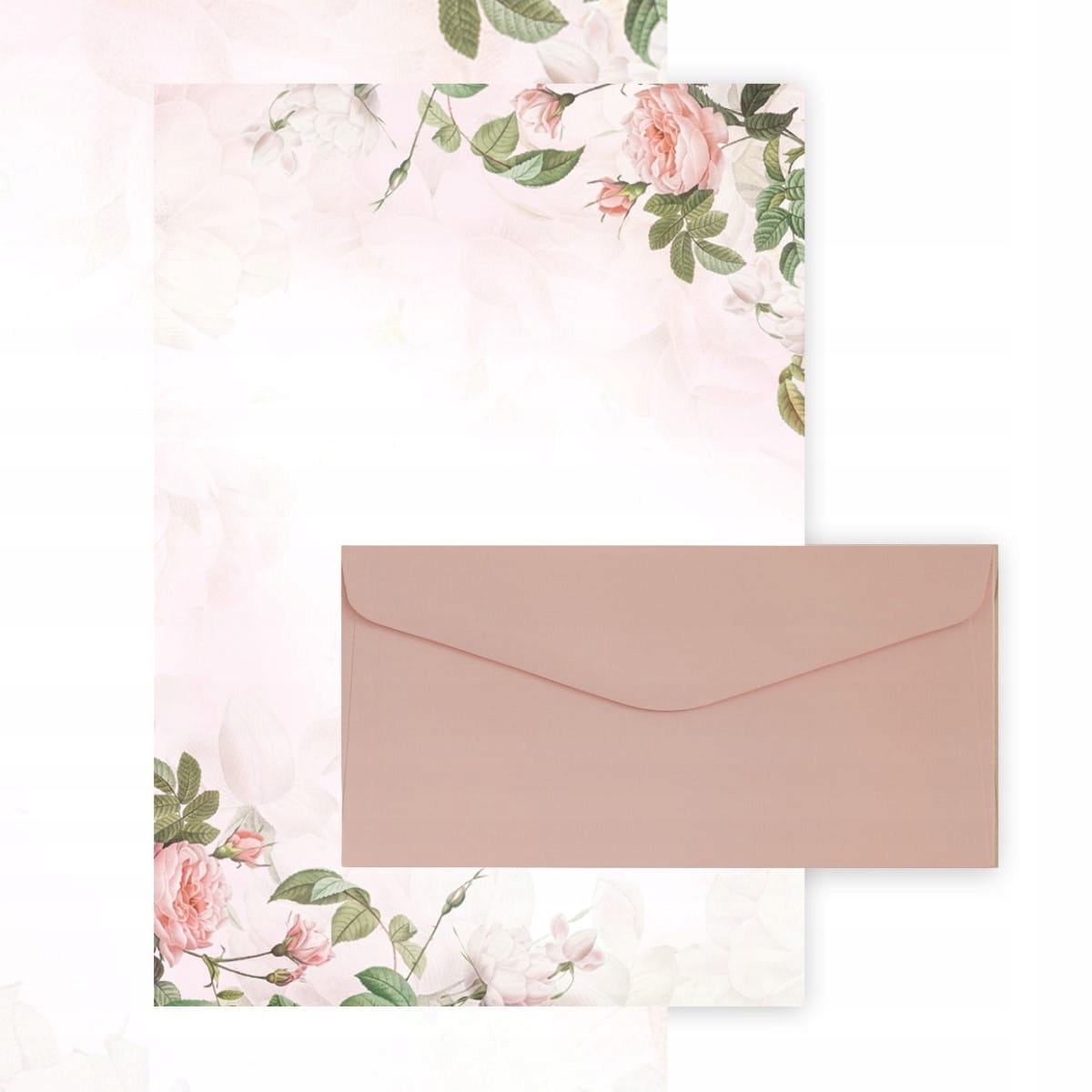 

Papeteria A4 Garden 20ark. +DL pudrowy róż 10szt.