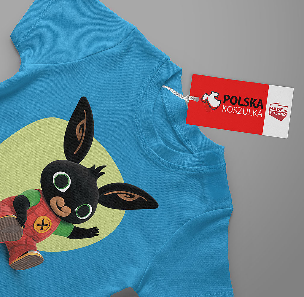 KOSZULKA DZIECIĘCA T-SHIRT DLA DZIECKA KOSZULKA BING 104 110 JAKOŚĆ Rozmiar XXS