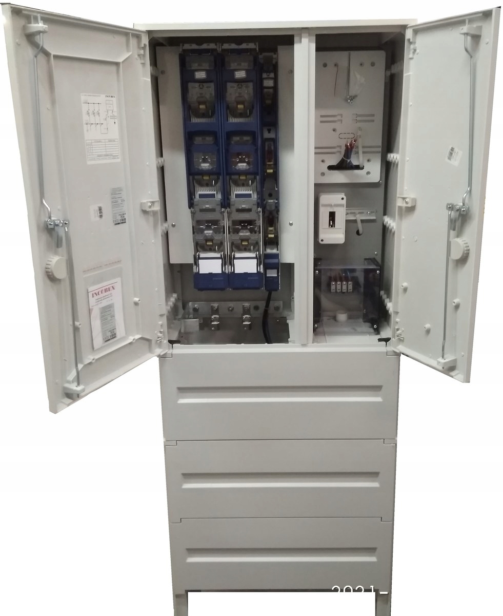 Złącze kablowo-pomiarowe ZK-3/RBL 2X400A+1X160A/1P/KK/F