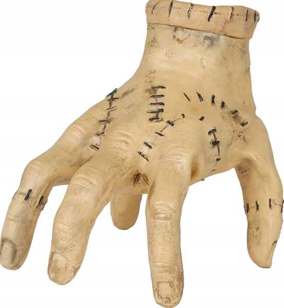 Chodící Rukojeť Se Zvukem 15 CM Ruka Strašidelná Halloweenská Dekorace