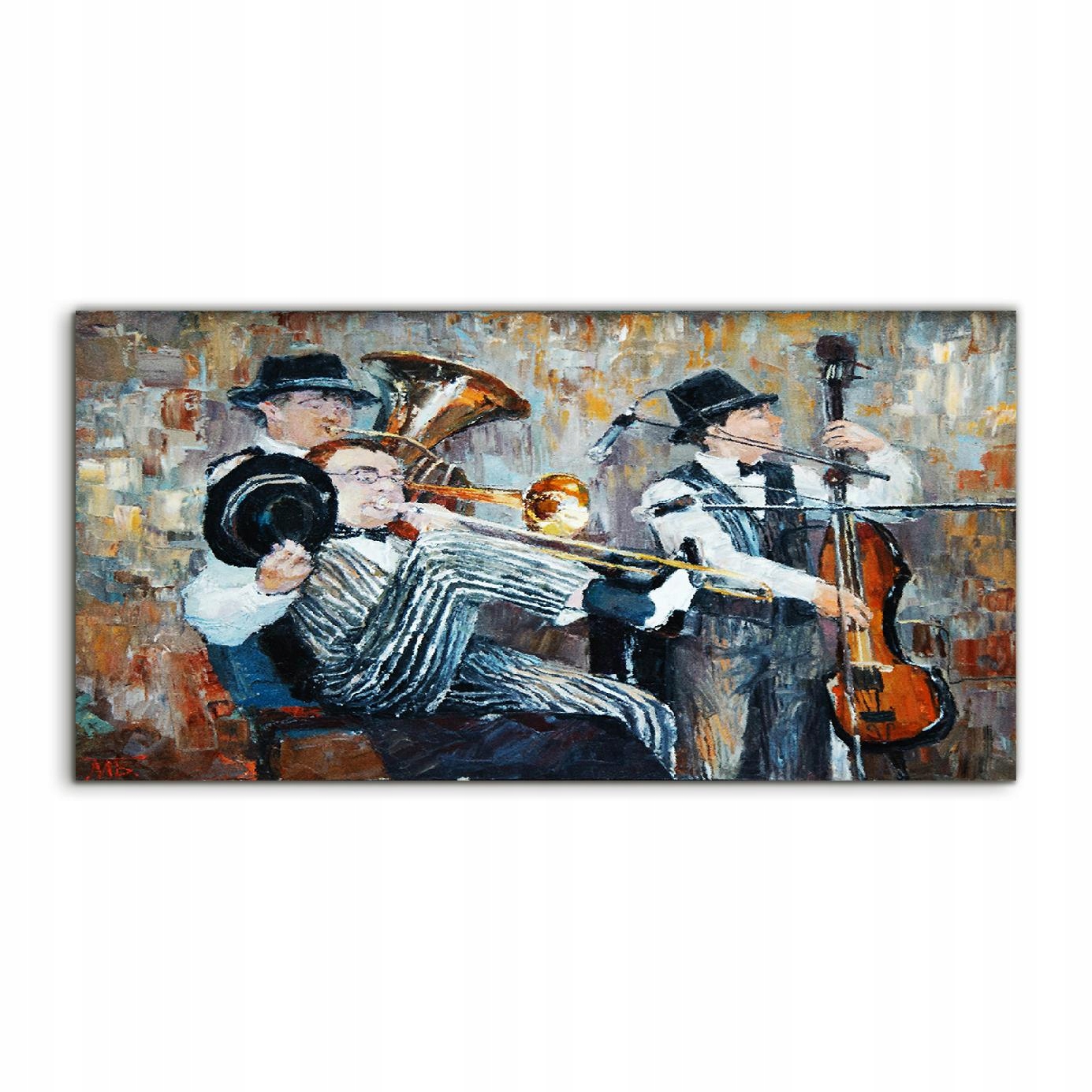 

Fotoobraz akryl 100x50 nowoczesny Orkiestra Muzyka