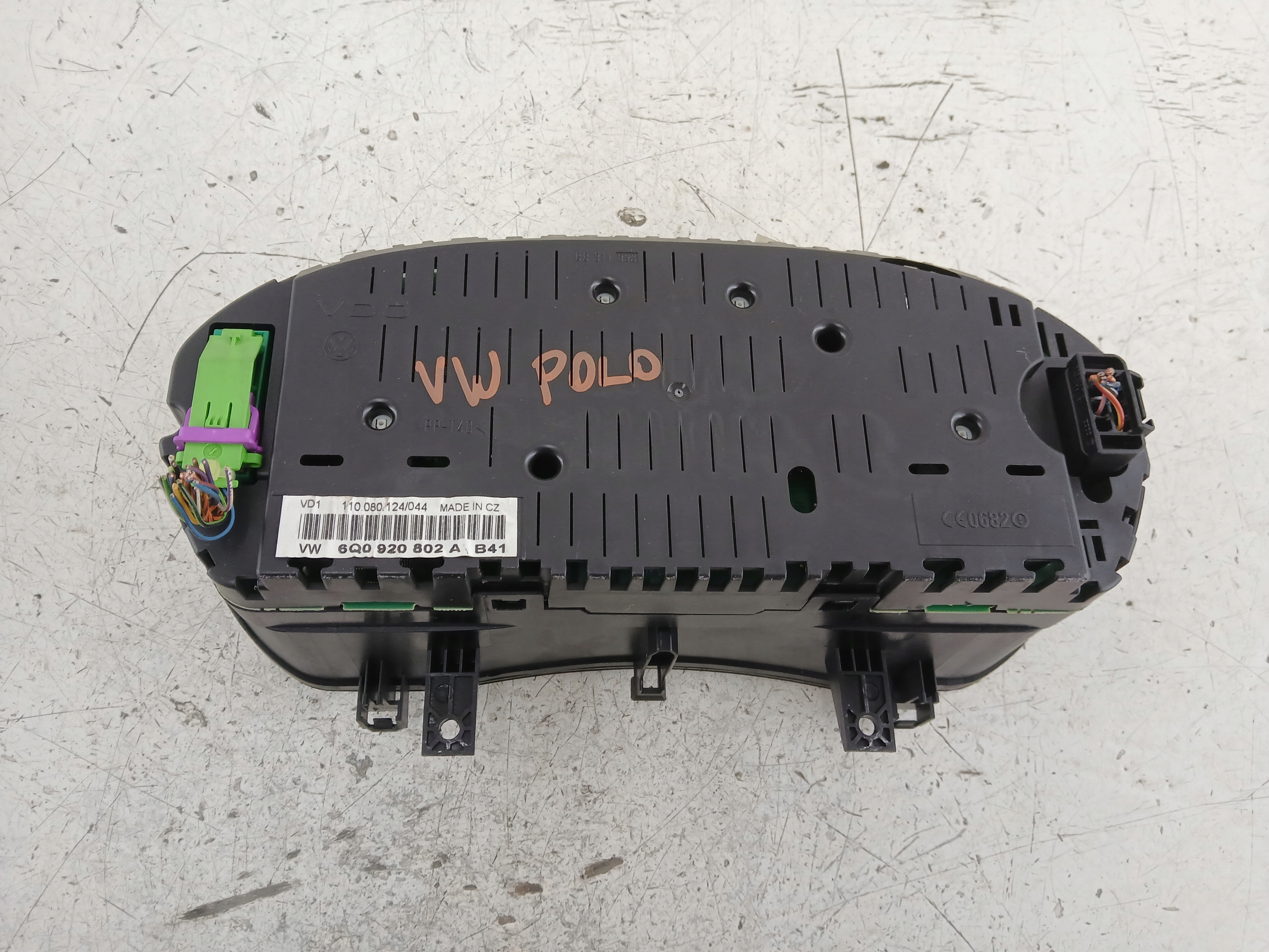 VW POLO 9N 1.2 dials dials 6Q0920802A