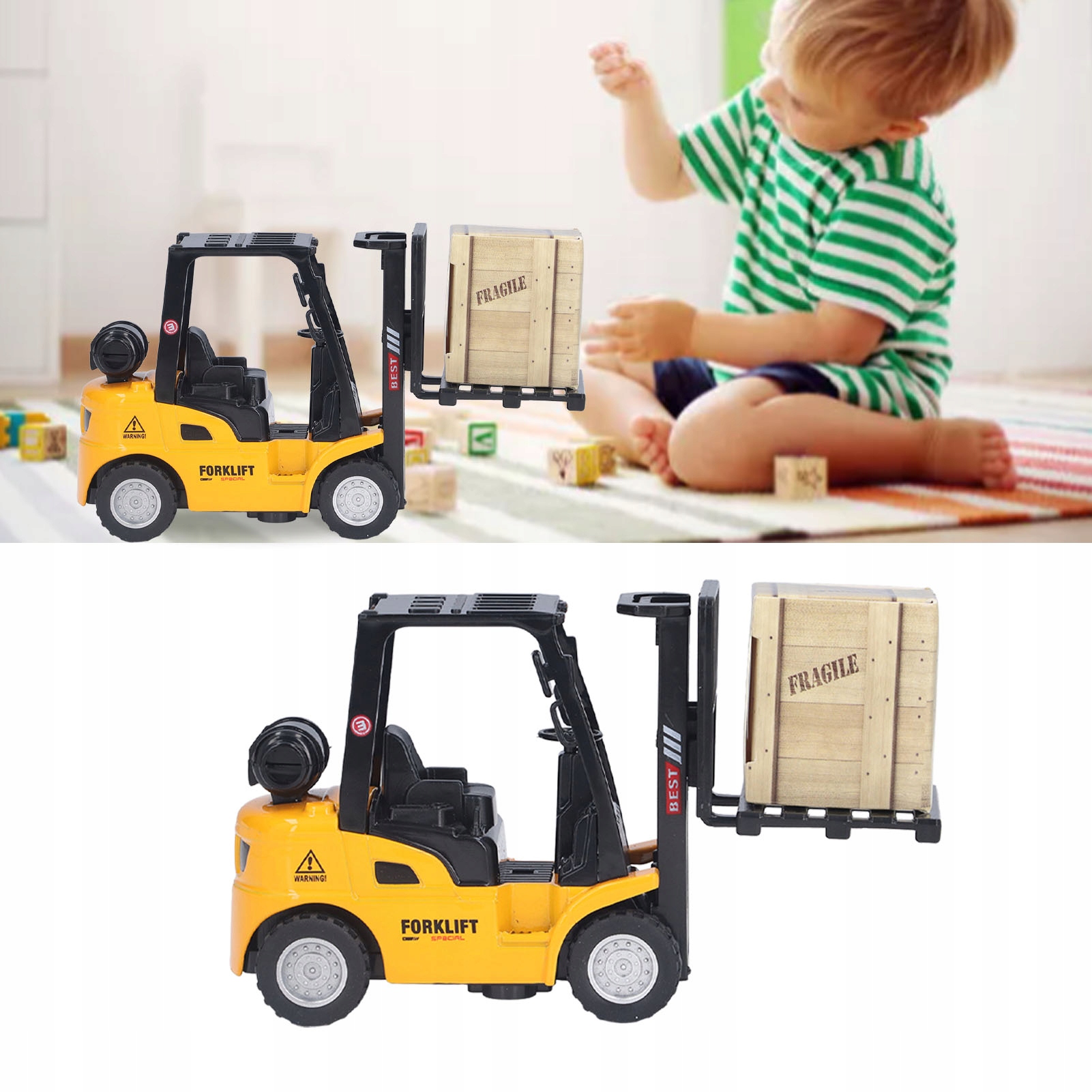 FORKLIFT TRUCK CONSTRUCTION CAR Rodzaj pojazdu wózek widłowy