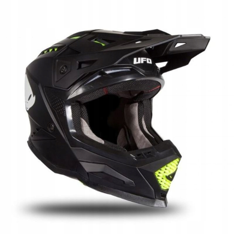 Motokrosová Enduro Prilba Echus Ufo Čierna Matná, Veľkosť L