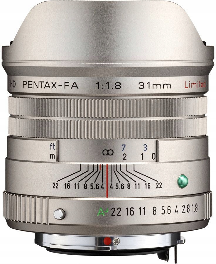 Pentax Hd Pentax-fa 31mm f/1.8 Limited stříbrný