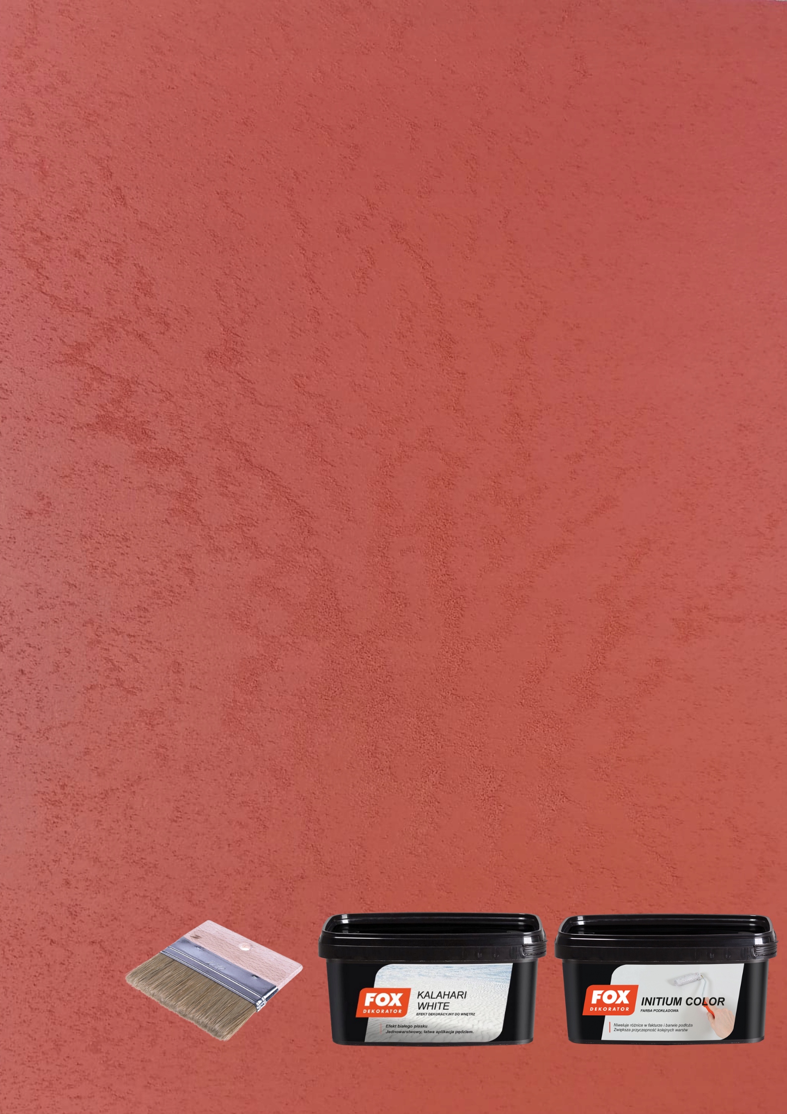 Fox Dekorátor Kalahari White Set Na 8-10 M2 Tehlový