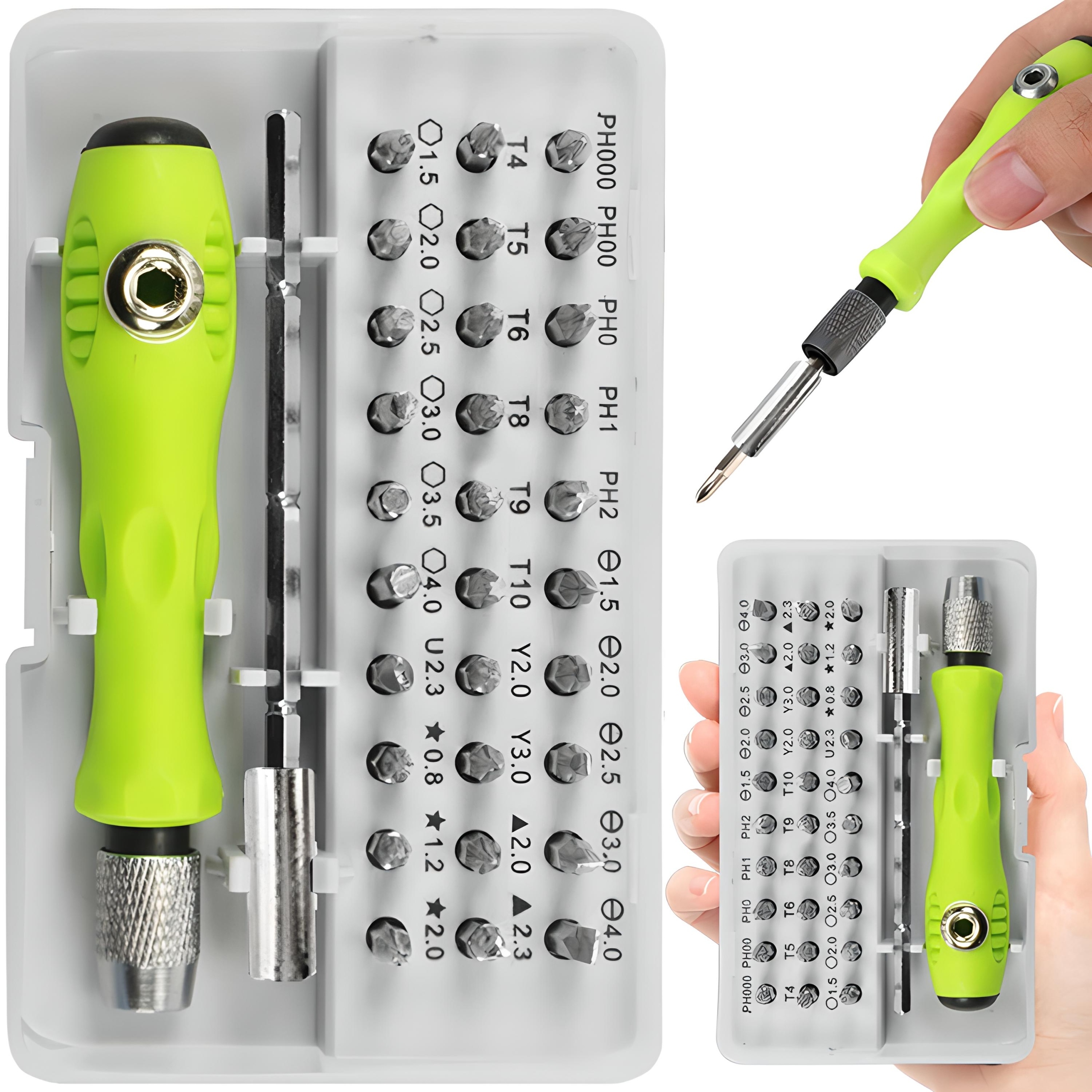 ZESTAW PRECYZYJNYCH ŚRUBOKRĘTÓW WKRĘTAKÓW Z MAGNESEM TORX 32W1 BITY