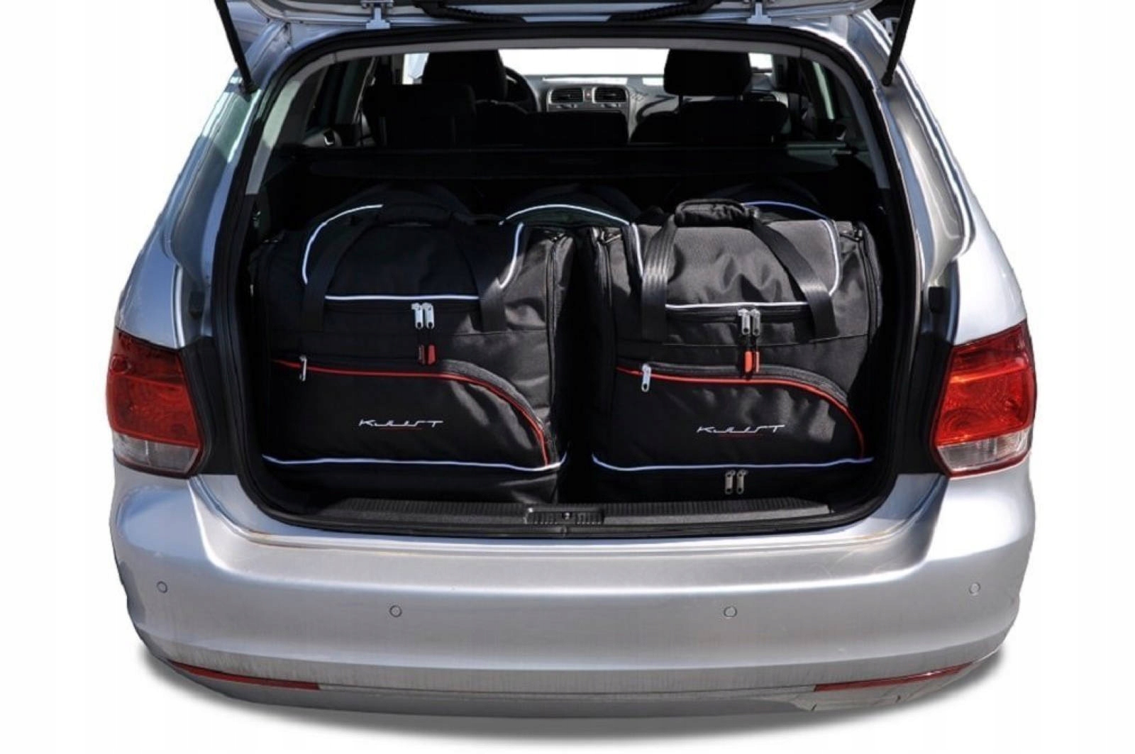 J&j Automotive Sada 5ks cestovných tašiek Sport pre Vw Golf Variant 2008-2