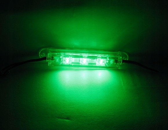 

moduł zielony flux 12v taśma 3M 3mm