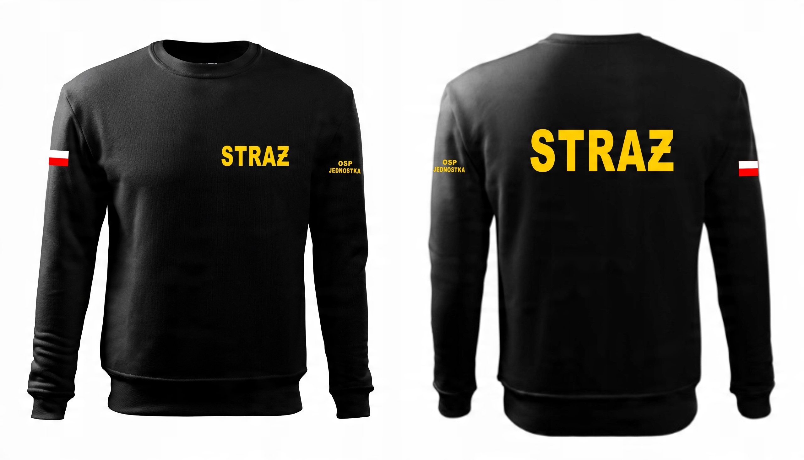 

Bluza Męska Straż Pożarna Jednostka Osp żółty L